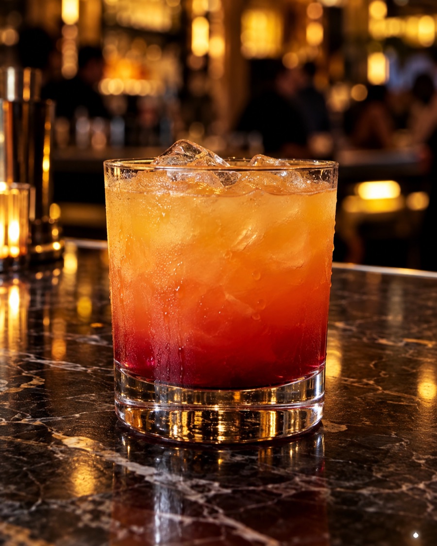Big Muddy Sunrise cocktail